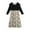 Khaki#022, variant on LTTVQM Long Sleeve Dresses for Girls 4-5 Fall Casual Floral Print Holiday Dress Tiered Cute Ruffle Crew Neck Trendy Waist Maxi Dresses Green 4-5 Years