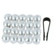 thumbnail image 5 of 20pcs Universal 21mm Cubiertas de tuerca de rueda Tapas de tuerca de seguridad Protector Eccomum Cubierta de la tuerca de la rueda, 5 of 5