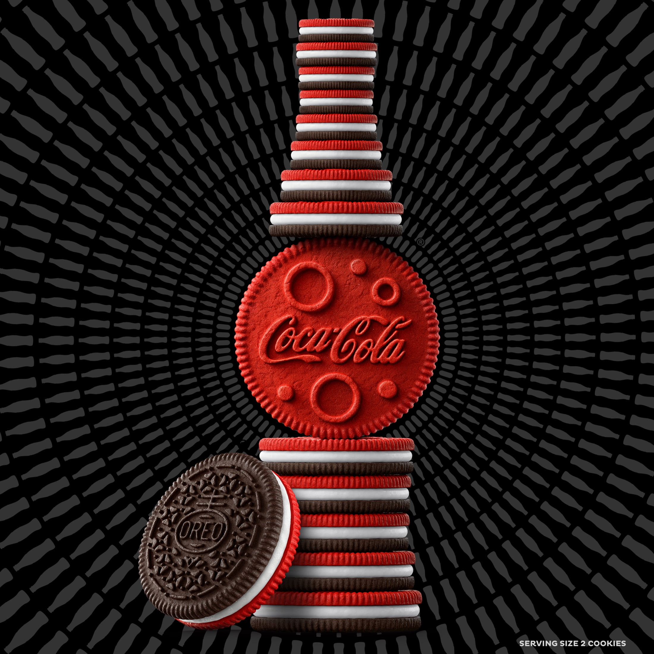 (2 pack) OREO Coca-Cola Sandwich Cookies, Limited Edition, 10.68 oz