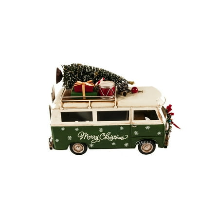 UPC: 0640901138923 | Old Modern Handicrafts AR037 Handmade 1960S Volkswagen Bus Christmas Model