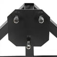 Kojem Rear Tire Carrier for 20032009 Hummer H2 Solid Mount with License Plate Relocating Kit