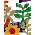 thumbnail image 2 of Moore, Regina 20x24 Gold Ornate Wood Framed with Double Matting Museum Art Print Titled - Fiesta Floral II, 2 of 4