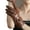 Brown, variant on Warm Full Lined Winter Gloves Short Winter Driving Mitten Warm Leather Gloves