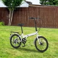 thumbnail image 3 of 20 inch 7 Speed Folding City Bike Bicycle Folding Bike for Adults Lightweight, 3 of 9