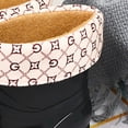thumbnail image 3 of Boot Womens Rain Boots Fashion Antiskid Short Rain Boot Round Head Radian PVC Plastic Rain Boots, 3 of 5