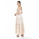 thumbnail image 3 of Maxi vestido strapless Roman fashion /Juvenil, 2781 (Beige) beige CH, 3 of 4