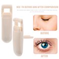 thumbnail image 3 of HONMEET 5Pcs Portable Yellow Eyelash Curler Compact Partial Lash Curler for Precise Natural Curl, 3 of 8