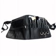 thumbnail image 1 of Bolsa para brochas de maquillaje Bolsa para bolígrafos de maquillaje Bolsa para herramientas de artista de maquillaje Bolsa para brochas de maquillaje con cinturón, 46,5 x 23 cm, negro, 1 of 5