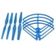 thumbnail image 1 of 4 pcs Hélices Propellers + Protección Repuesto para X8C X8W X8G X8HW X8HC Quad Quadcopter Azul, 1 of 8