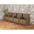 thumbnail image 2 of Lesro Ravenna Lounge Réception 4 Places Tandem en Brun, 2 of 5