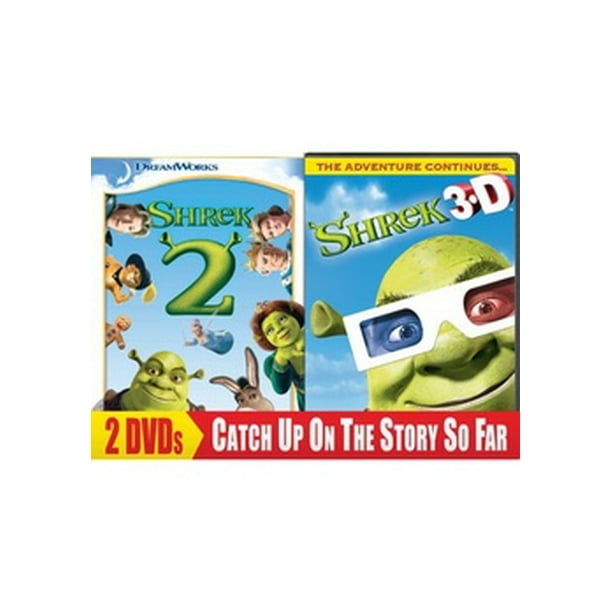 Shrek 2 Shrek 3 D Party In The Swamp Dvd Walmart Com Walmart Com