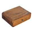 thumbnail image 5 of Lesuto Avora Wall-Mounted Honey Caramel 1 Drawer Nightstand - Modern Style, Wood, 5 of 10
