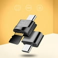 thumbnail image 2 of YIEMEEN USB Type C SD High-speed Card Reader USB 2.0 Micro- SD Card Reader Adapter for SD Micro- SD with OTG Function Hot Swap, 2 of 21
