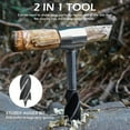 thumbnail image 7 of Survival Settlers Tool,Bushcraft Gear Equipment, Eye Wood, 7 of 7