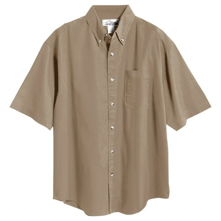 Tri-Mountain Men's Big And Tall Stain Resistant Shirt