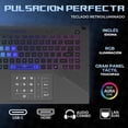 thumbnail image 4 of Laptop Gamer ASUS ROG GeForce RTX 5070 Ti 12GB DLSS Ryzen 9 9955HX 64GB 1TB 16" ROG Nebula Display QHD+ 240Hz Teclado Ingles, 4 of 5