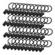 thumbnail image 2 of Anillos para cortinas con clips Clips para cortinas con anillos Accesorios de alto rendimiento Paquete de 44 unidades de 25 cm interiores, 2 of 9