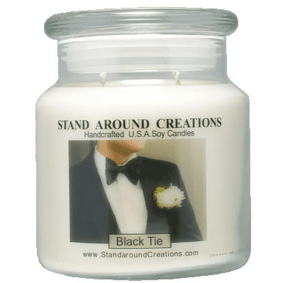 BLACK TIE APOTHECARY 16-OZ. ALL NATURAL SOY CANDLE