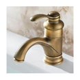 thumbnail image 3 of Grifo de baño retro antiguo, lavabo europeo, grifo mezclador para lavabo de baño frío y caliente, acabado en bronce, jarras vintage, dibujo en aerosol, balcón, bar, inodoro, lavado a mano, Wa, 3 of 5