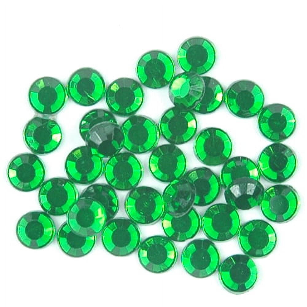 LUXE® CHAMELEON Emerald Green Hotfix Glass Rhinestones - 5 star review in  2023