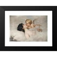 thumbnail image 2 of Circle of William Adolphe Bouguereau 14x11 Black Modern Framed Museum Art Print Titled - An Allegory of Love, 2 of 5