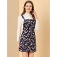 thumbnail image 3 of INSPIRE CHIC Robe Décontractée à Bretelles Réglables à Imprimé Floral pour Femmes, 3 of 6