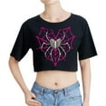 thumbnail image 2 of AJ Lee Merch Fans Women’s Crop Top – Short Sleeve Crewneck Streetwear Graphic Tee for Wrestling Fan Support Fashion Streetwear, 2 of 9