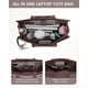 thumbnail image 3 of Bolsa para portátil LOVEVOOK para mujer de piel sintética impermeable de 15.6 pulgadas, 3 of 9
