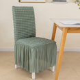 thumbnail image 3 of Universal Chair Cover Chair Cover Wear Resistant Super Soft Non-fading Solid Color Banquet Chair Slipcover Stretch Wedding Chair Protector, 3 of 8