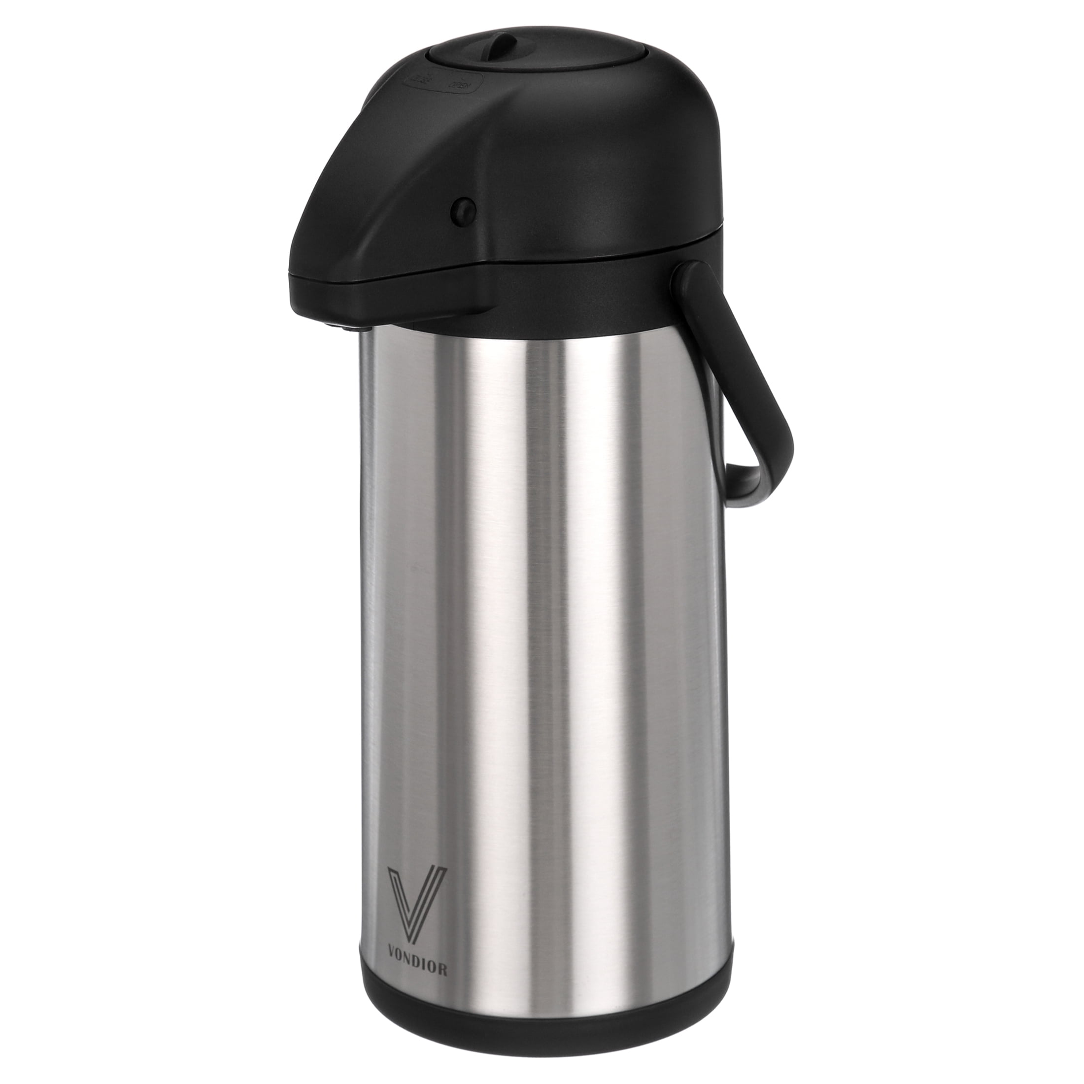 Vondior Airpot Coffee Dispenser with Pump Insulated Carafe 102oz New Open  Box