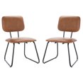 thumbnail image 4 of Safavieh Chavelle Dining Chair, Set of 2, Light Brown, 4 of 13