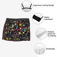 thumbnail image 5 of Rateoe Colorful Geometric Figures Mens Boxer Briefs Poly Spandex Performance Boxer Briefs Underwear Hem Boxer Briefs - X-Large, 5 of 8