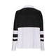 thumbnail image 5 of HongQid Women's Long Sleeve Shirts Color Block Zipper Lapel Tops Tunics Casual Fall Ladies Tees, 5 of 6