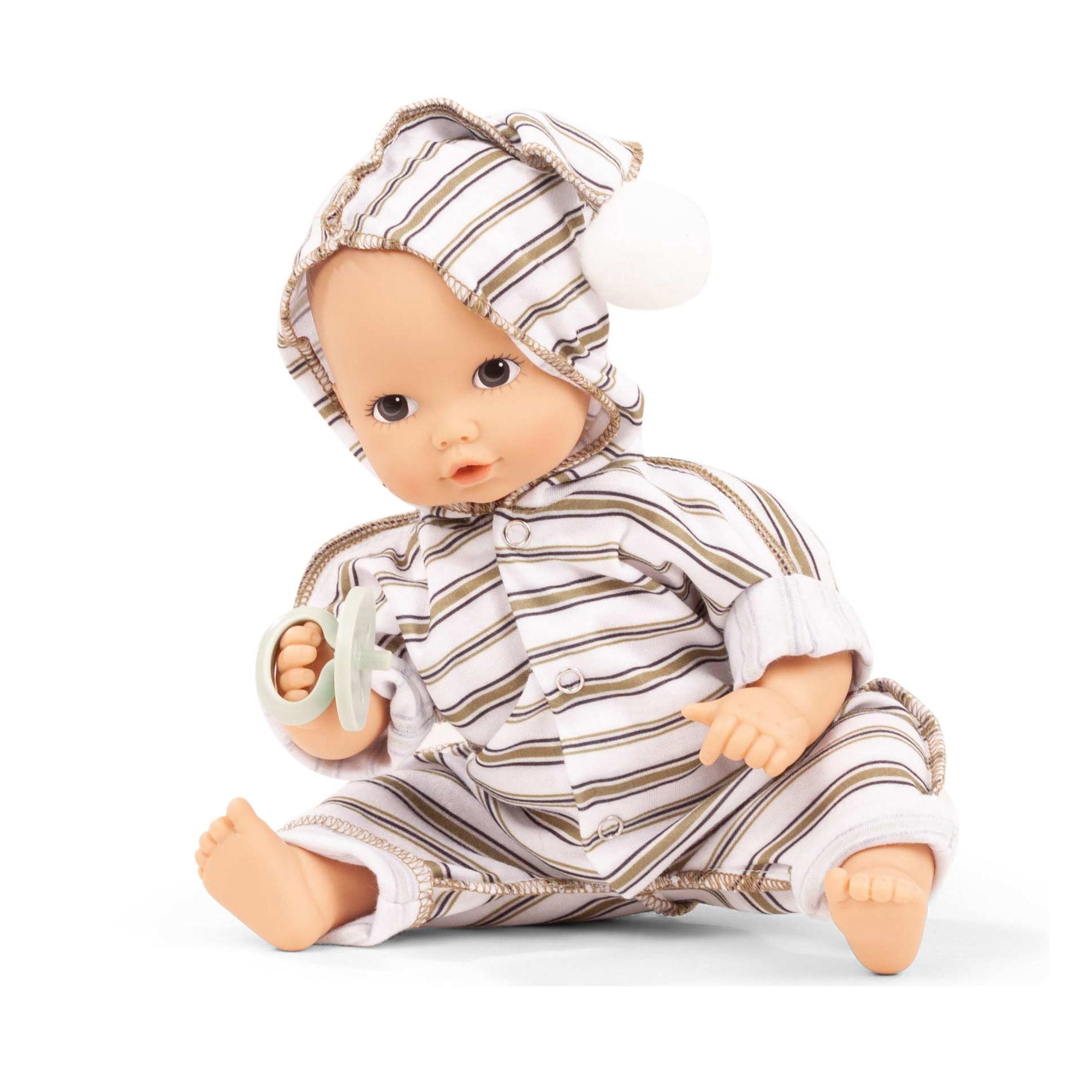 Aquini Girl 13" Urban Stripes Potty Baby Doll