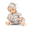 thumbnail image 2 of Aquini Girl 13" Urban Stripes Potty Baby Doll, 2 of 5