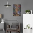 thumbnail image 5 of Luxe Metal Art 'Blissful Solitude' by Gina Matarazzo, Metal Wall Art, 16"x24", 5 of 9