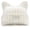 BE, variant on Cats Ear Pattern Hat Furry Knitted Hat Soft Warm Winter Autumn Hat with Letter