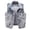 Blue, variant on Jane Wardrobe Beaded Floral Denim Vest for Women, Cropped Distressed Sleeveless, Casual Button Front Outerwear, 1 Piece, S-3XL, Plus Size Friendly