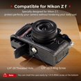 thumbnail image 2 of Kit de funda de cámara SMALLRIG para Nikon Z f Vintage de piel sintética, 2 of 8