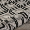 thumbnail image 5 of Laddha Home Designs 5' x 7' Black and Tan Geometric Daze Rectangular Outdoor Area Throw Rug, 5 of 7