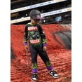 thumbnail image 2 of Monster Jam Grave Digger Truck Zip Up Coverall Toddler to Little Kid, 2 of 5