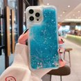 thumbnail image 1 of Funda de teléfono con lentejuelas brillantes y arena movediza líquida para iPhone 14 13 12 11 Pro Max X XR XS MAX 7 8 6 S Plus 5 SE Heart Star Fivean unisex, 1 of 2