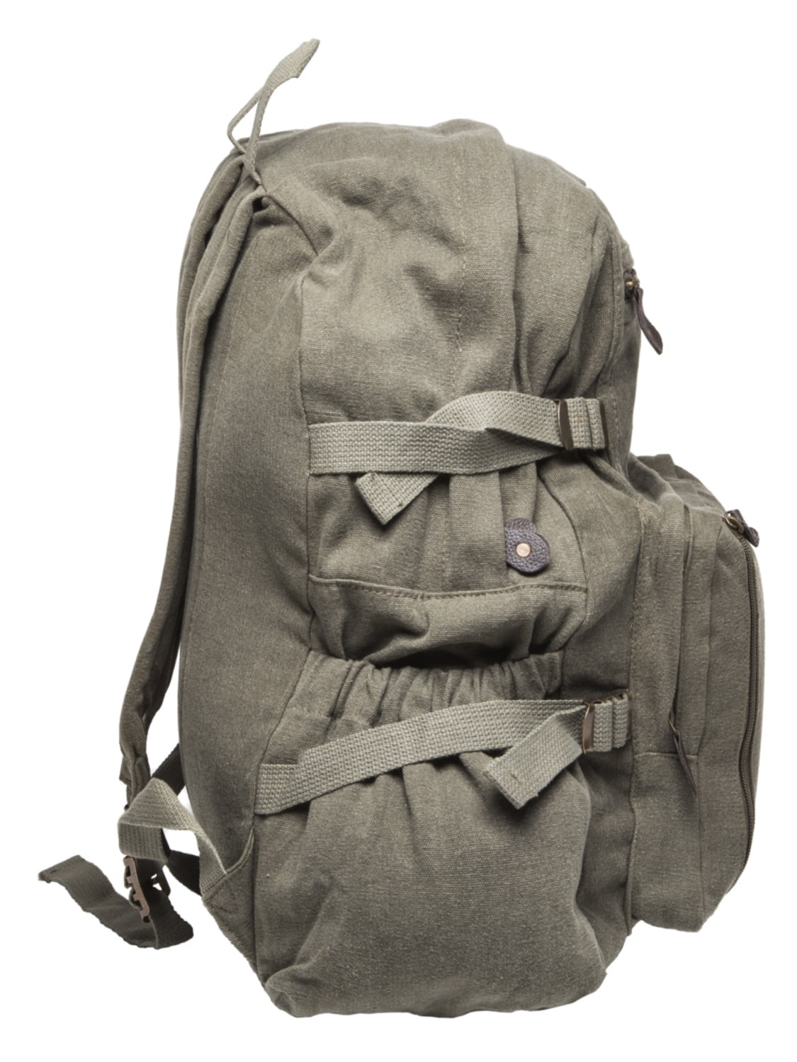 4x4 Off Road Army Sport Heavyweight Canvas Backpack Bag 