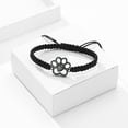 thumbnail image 3 of Cute Paw Locket Adjustable Braided Rope Bracelet Cremation Jewelry For Ashes Bracelets Funeral Urn Bracelet for Ashes Holder, 3 of 7