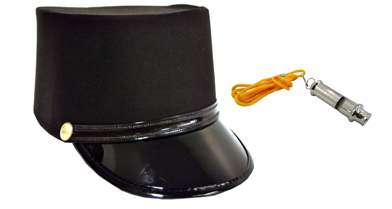 mens train conductor hat