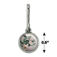 thumbnail image 4 of Pretty Floral Flowers Antiqued Charm Clothes Purse Suitcase Backpack Zipper Pull Aid, 4 of 5