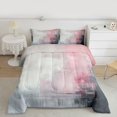 thumbnail image 2 of Castle Fairy Teens Vintage Watercolor Art Twin Comforter Sets,Gradient Retro Bedding Set, 2 of 8