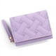 thumbnail image 1 of Cartera para mujer, tarjetero de tres pliegues, de piel sintética, monedero corto para varias tarjetas, 1 of 5