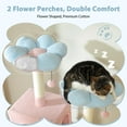 thumbnail image 4 of Large Cat Tree cm Cat Tower for Large Cats Cat Condo with SisalCove Scratching Posts and Pads Padded Perch Dual Condo and Basket for Indoor CatsGrey Small, 4 of 6