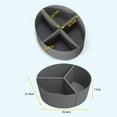thumbnail image 3 of 6-Quart Slow Cooker Liner Multiple Grids Leakproof Dishwasher Safe Silicone Slow Cooker Divider Cooking Liner Kitchen Accessories, 3 of 12